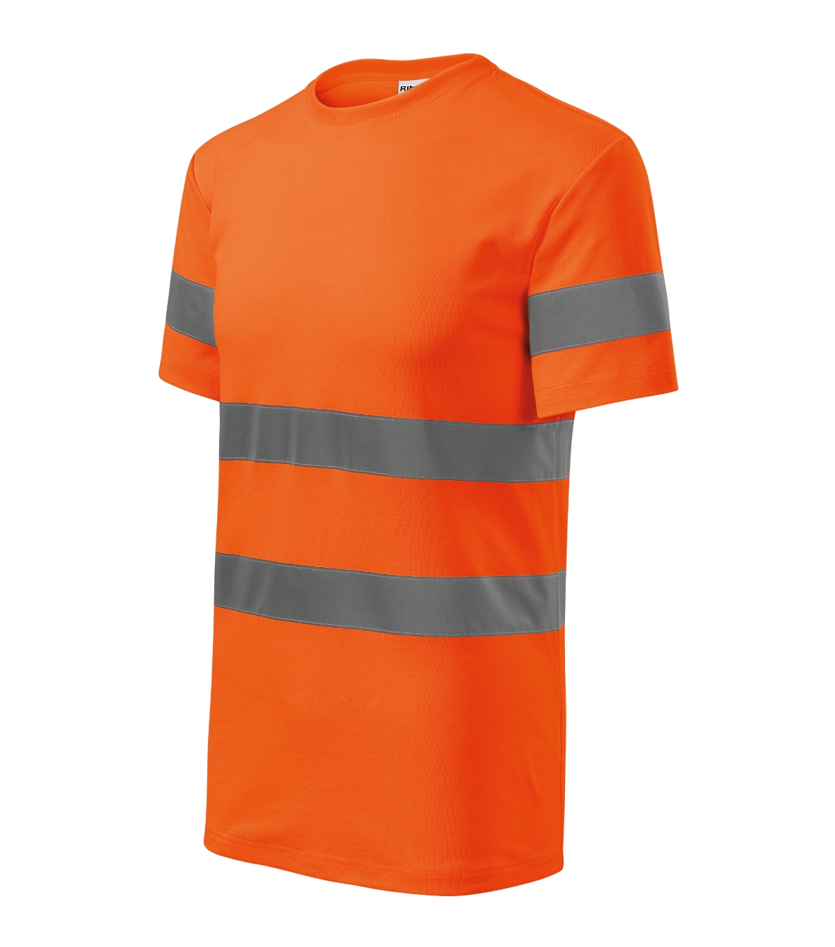 Koszulka unisex RIMECK HV Protect — Fluorescencyjny pomarańczowy