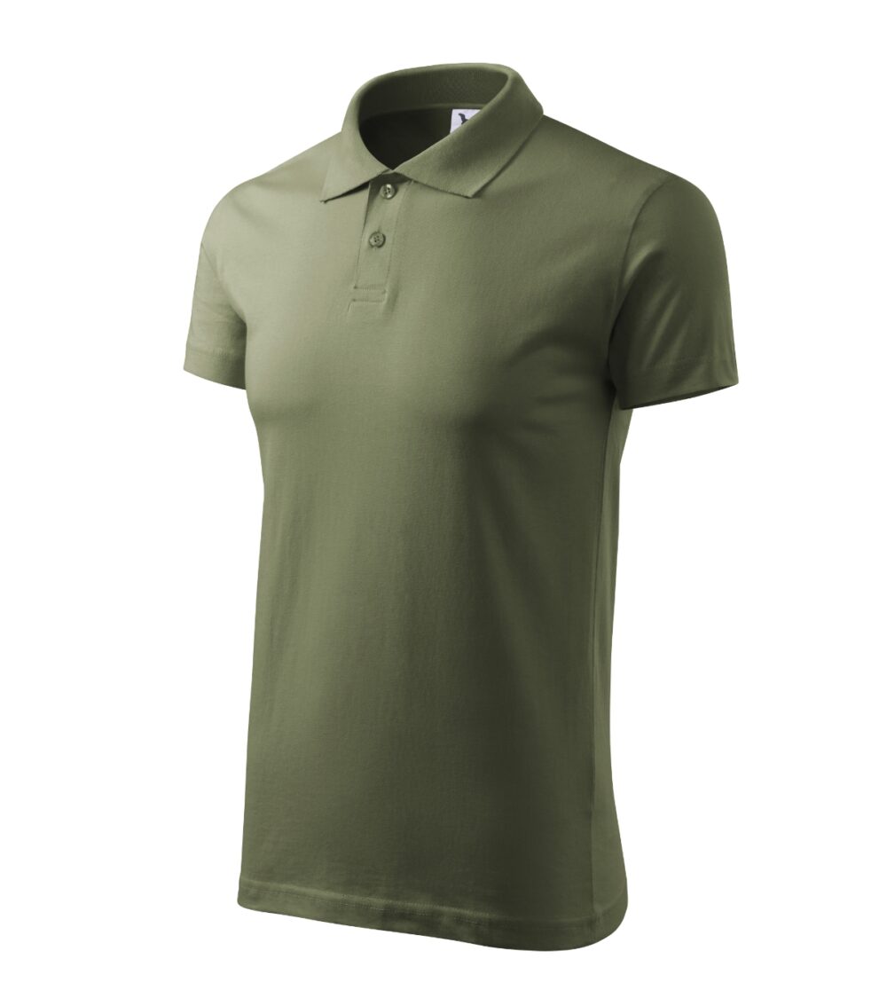 Koszulka polo męska MALFINI Single J. — Khaki