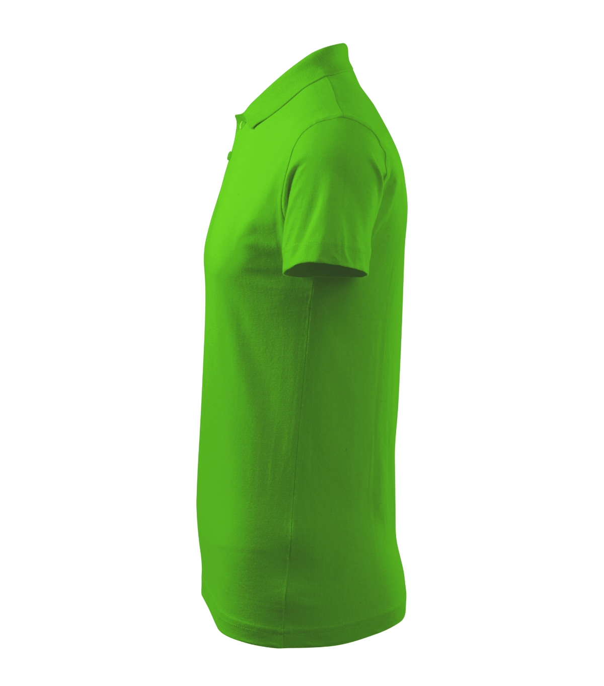 Koszulka polo męska MALFINI Single J. — Green apple - obrazek 3