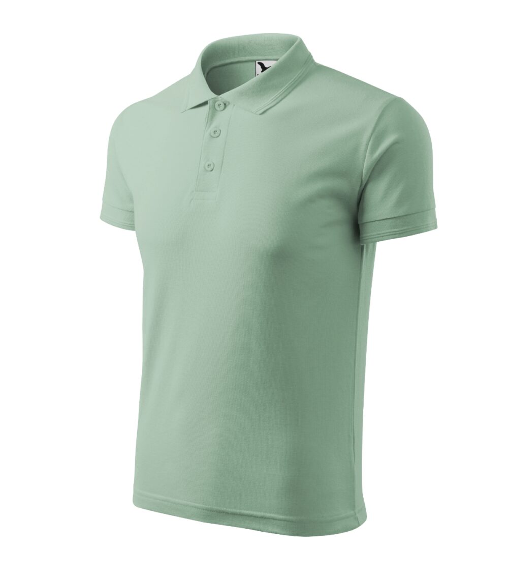 Koszulka polo męska MALFINI Pique Polo — Sage