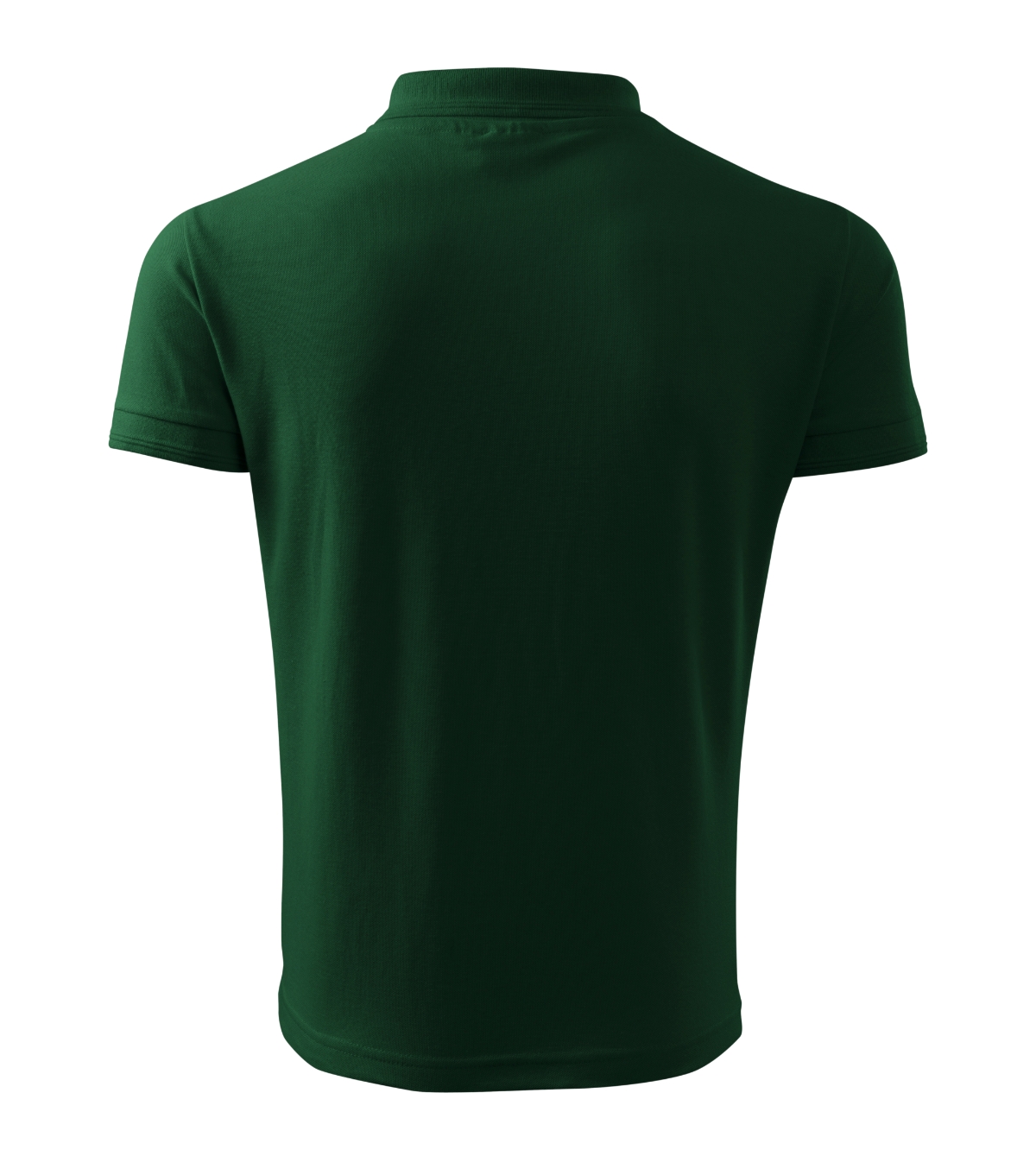 Koszulka polo męska MALFINI Pique Polo — Dark green - obrazek 5