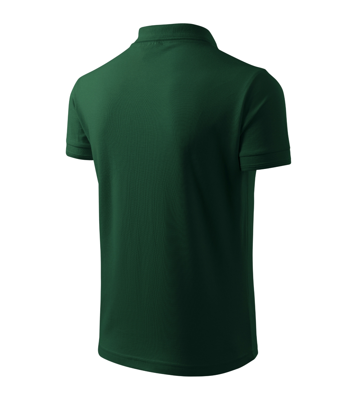Koszulka polo męska MALFINI Pique Polo — Dark green - obrazek 4