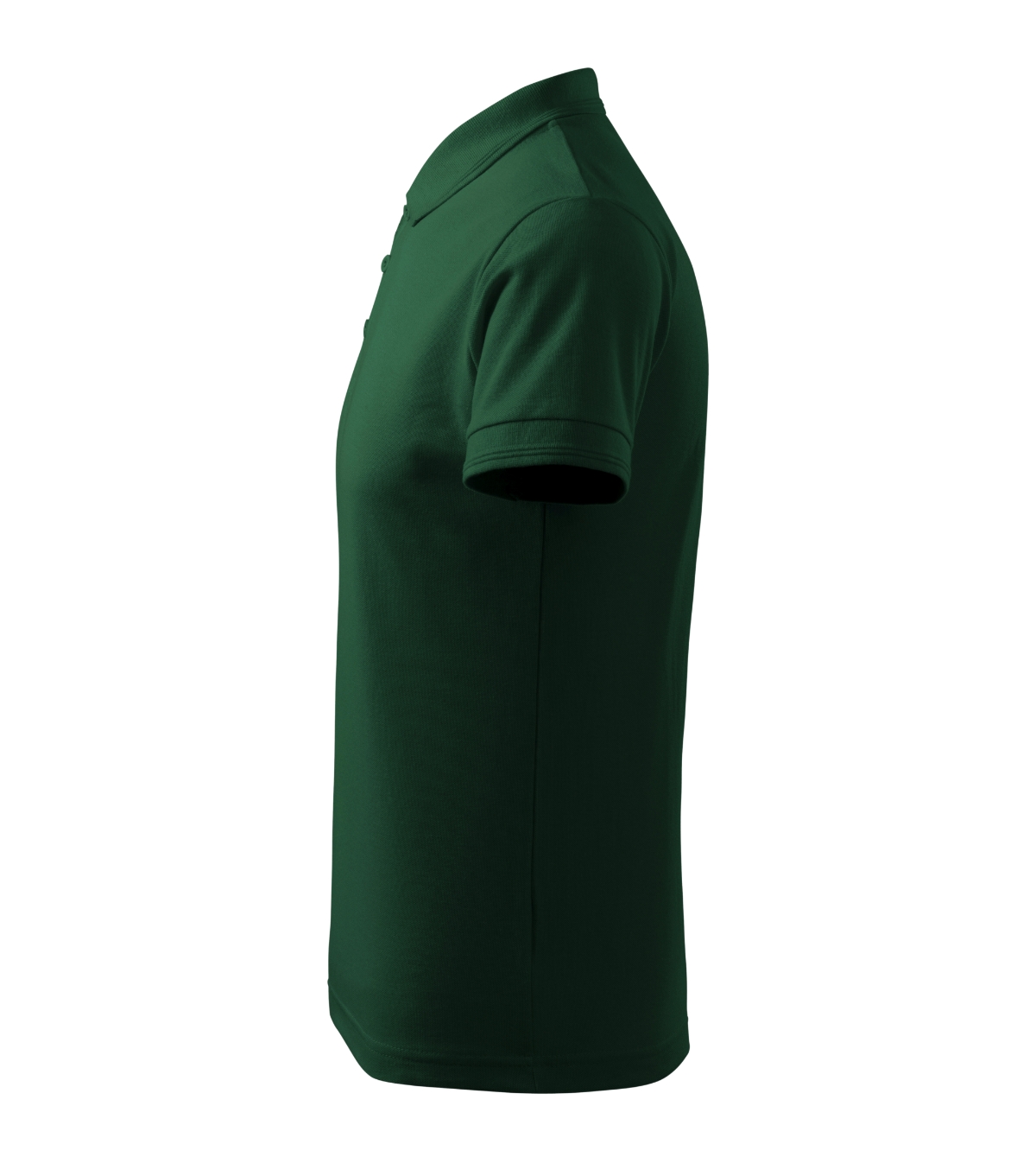 Koszulka polo męska MALFINI Pique Polo — Dark green - obrazek 3