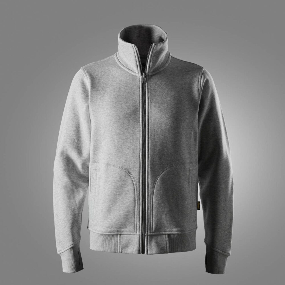 Bluza gruba, na suwak