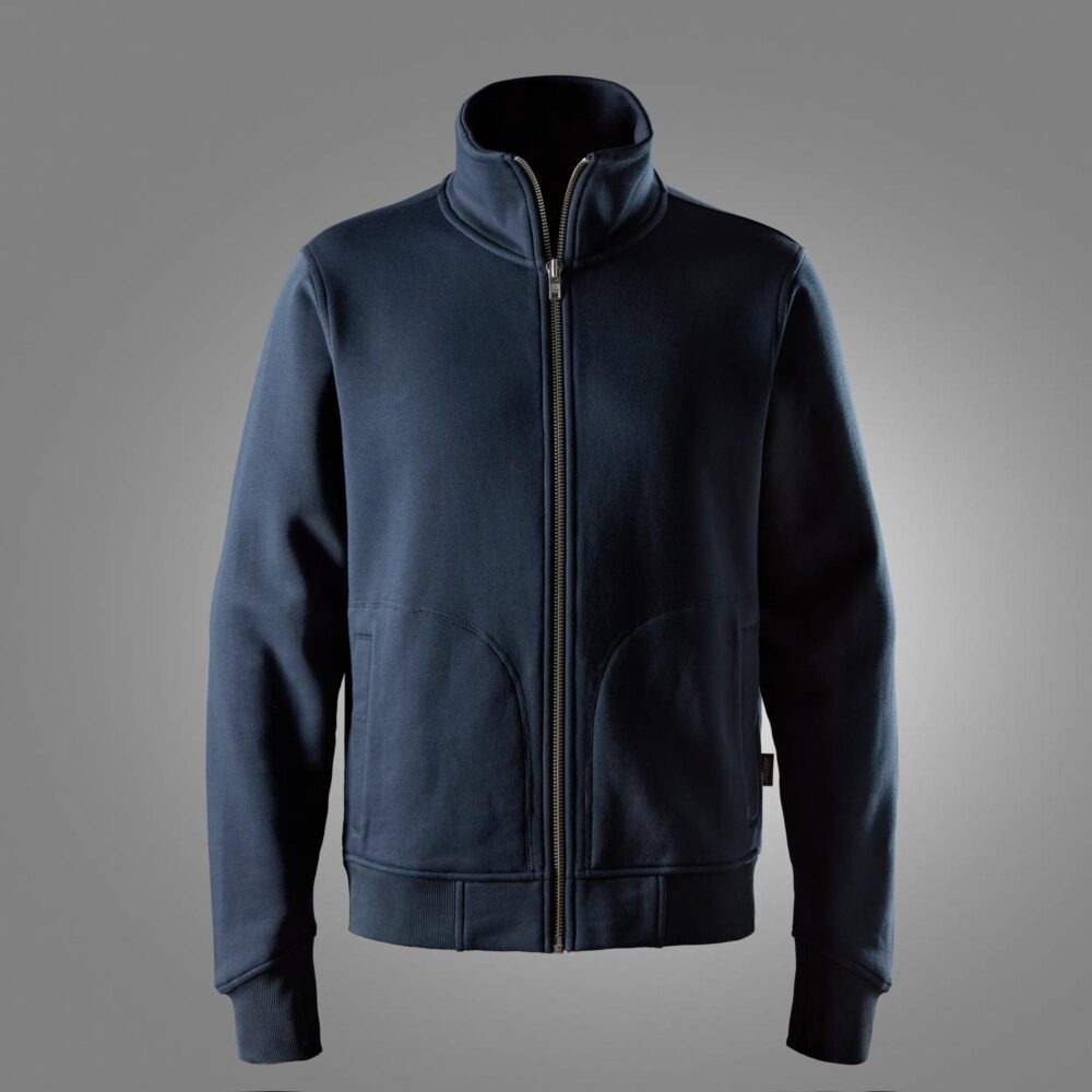 Bluza gruba, na suwak