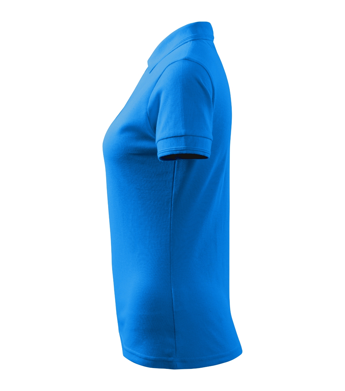 Koszulka polo damska MALFINI Pique Polo — Snorkel blue - obrazek 3