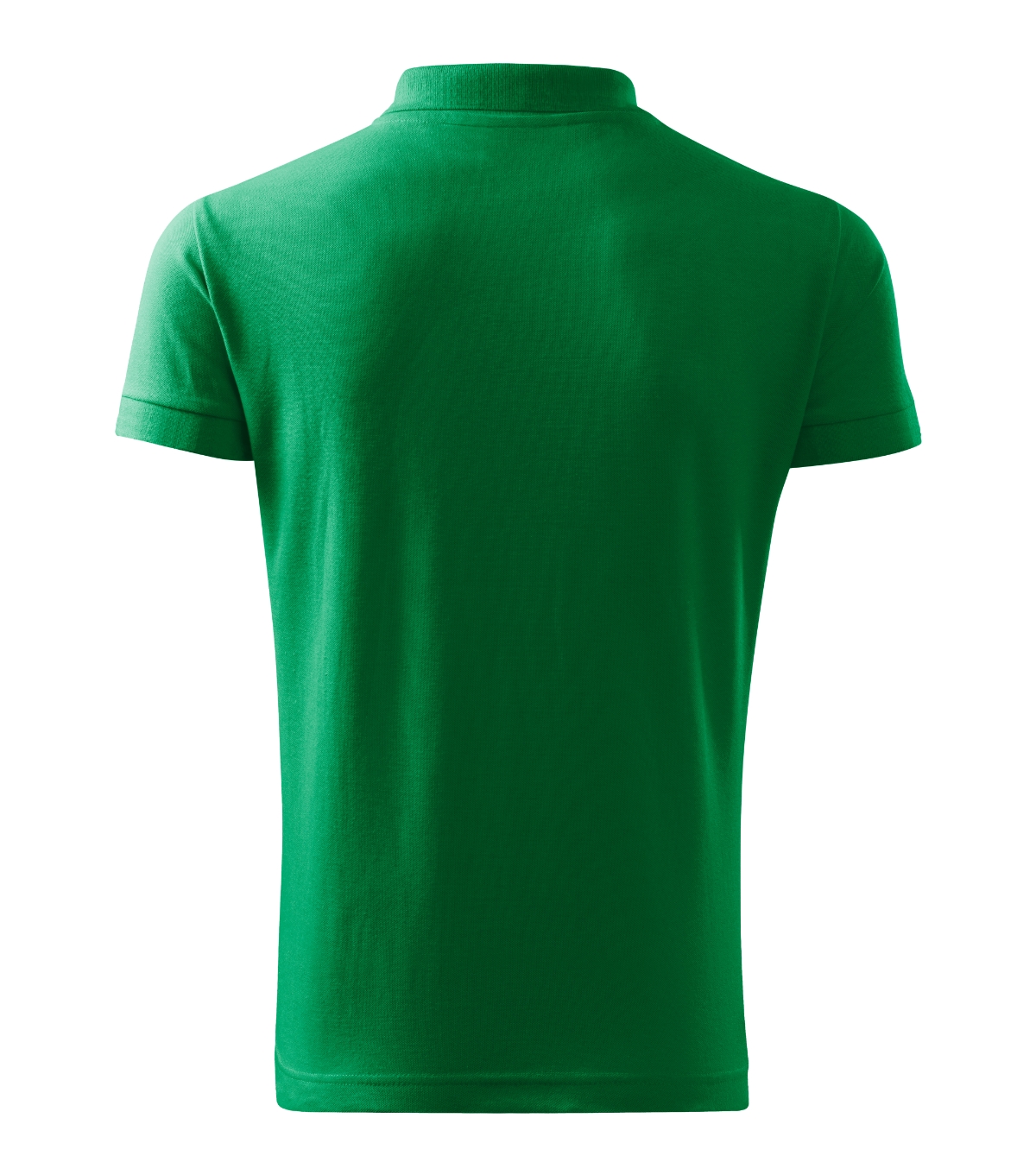 Koszulka polo męska MALFINI Cotton — Zieleń trawy - obrazek 3