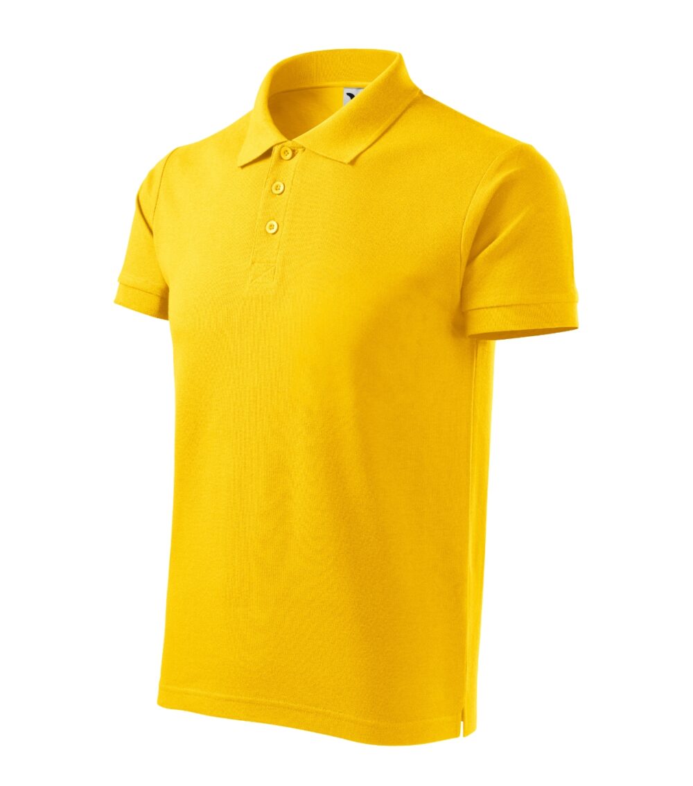 Koszulka polo męska MALFINI Cotton Heavy — Żółty