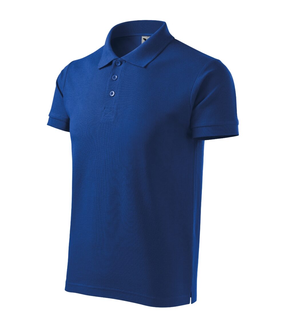 Koszulka polo męska MALFINI Cotton Heavy — Chabrowy