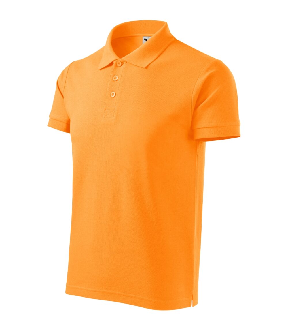 Koszulka polo męska MALFINI Cotton Heavy — Mandarynkowy
