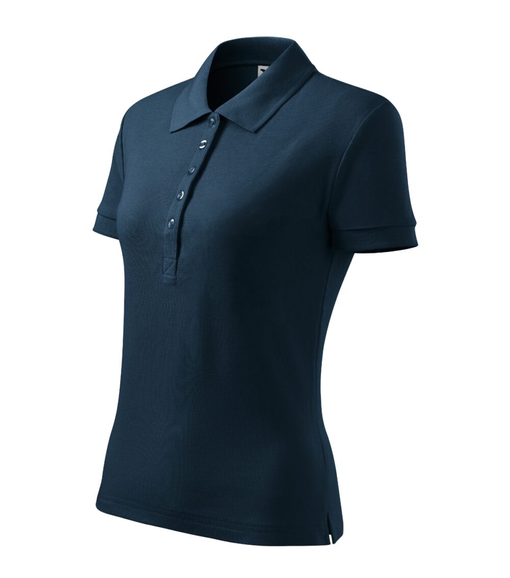 Koszulka polo damska MALFINI Cotton Heavy — Granatowy