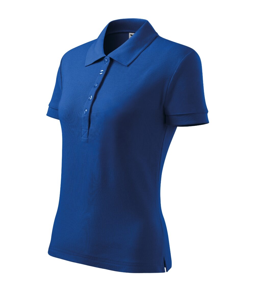Koszulka polo damska MALFINI Cotton Heavy — Chabrowy