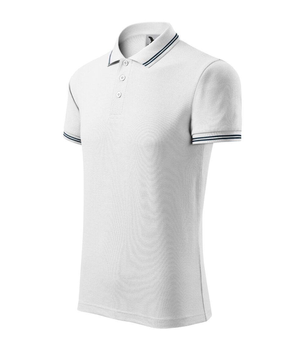 Koszulka polo męska MALFINI Urban — Biały