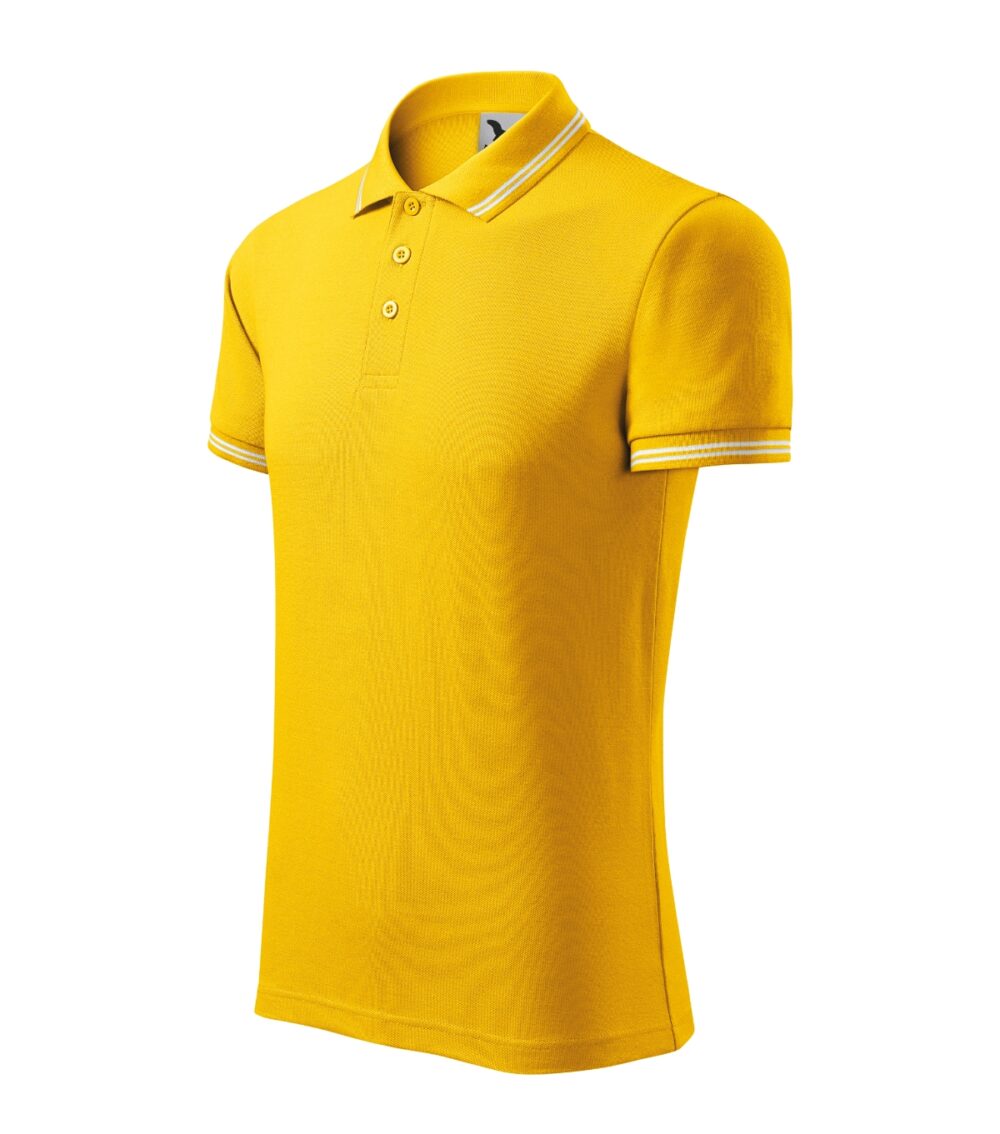 Koszulka polo męska MALFINI Urban — Żółty