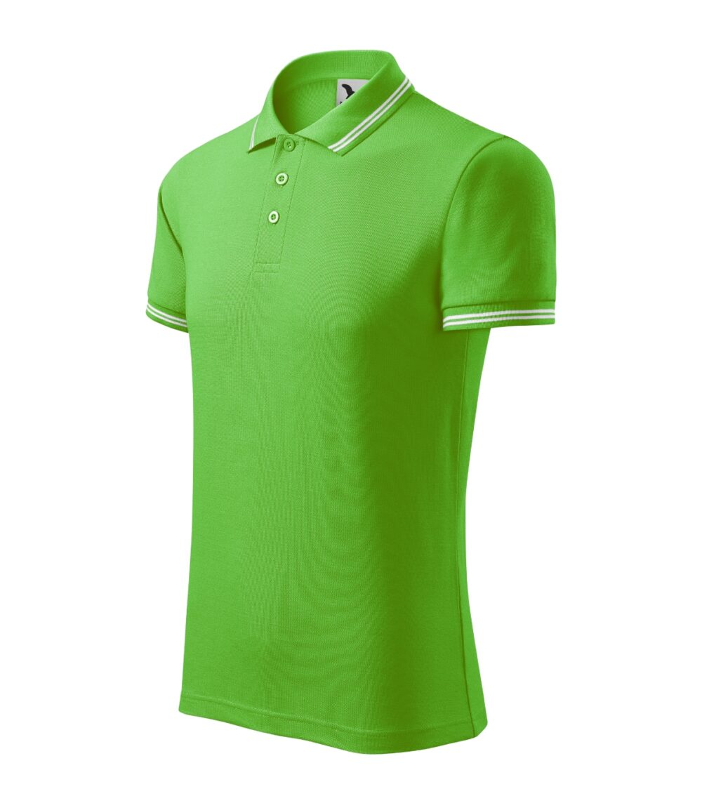 Koszulka polo męska MALFINI Urban — Green apple