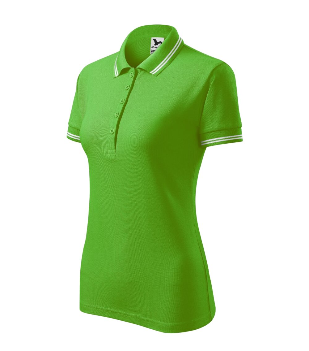 Koszulka polo damska MALFINI Urban — Green apple