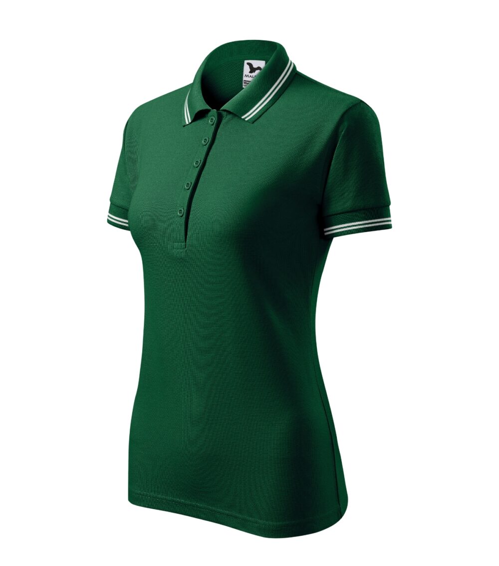 Koszulka polo damska MALFINI Urban — Dark green