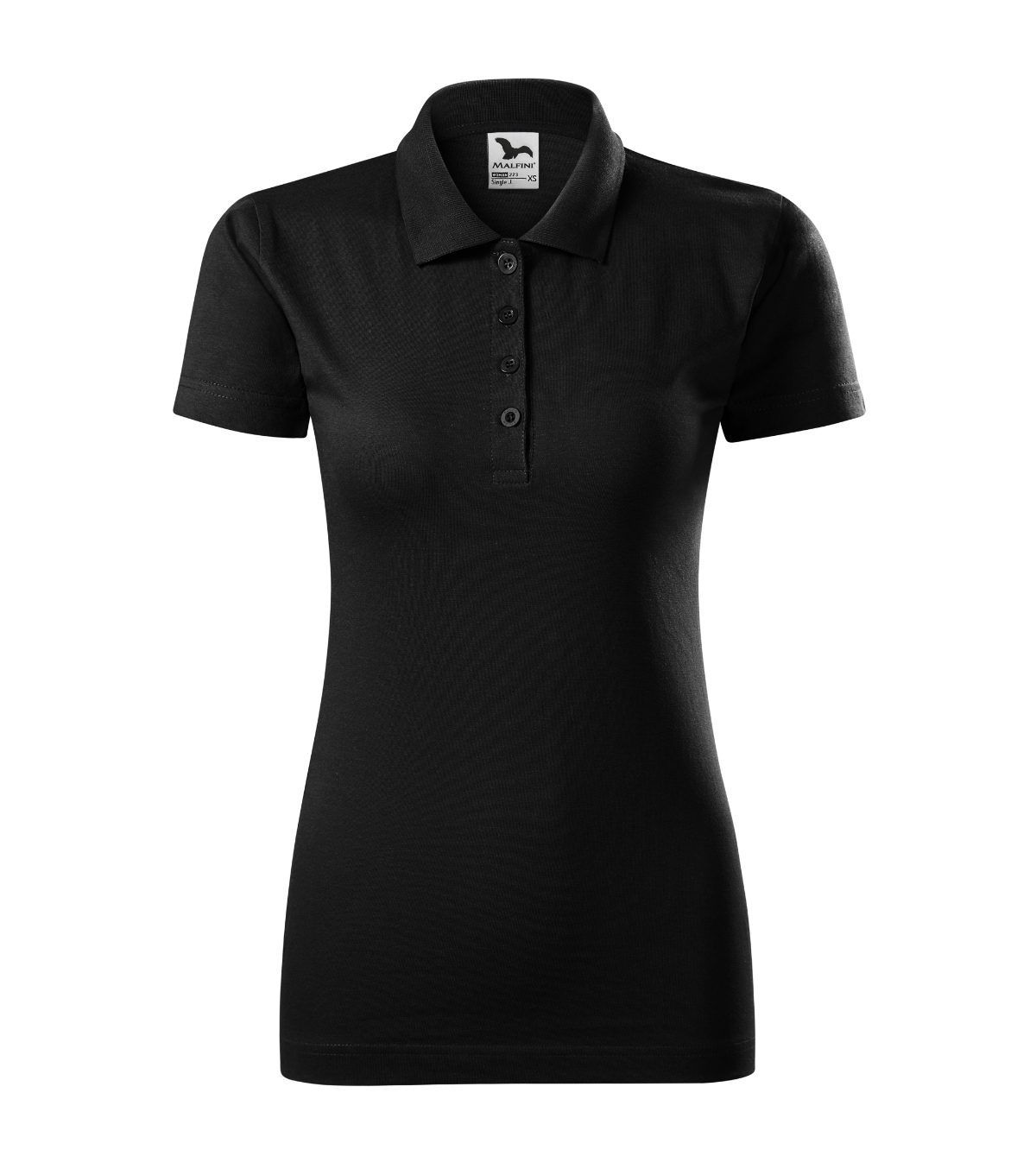 Koszulka polo damska MALFINI Single J. — Czarny - obrazek 2