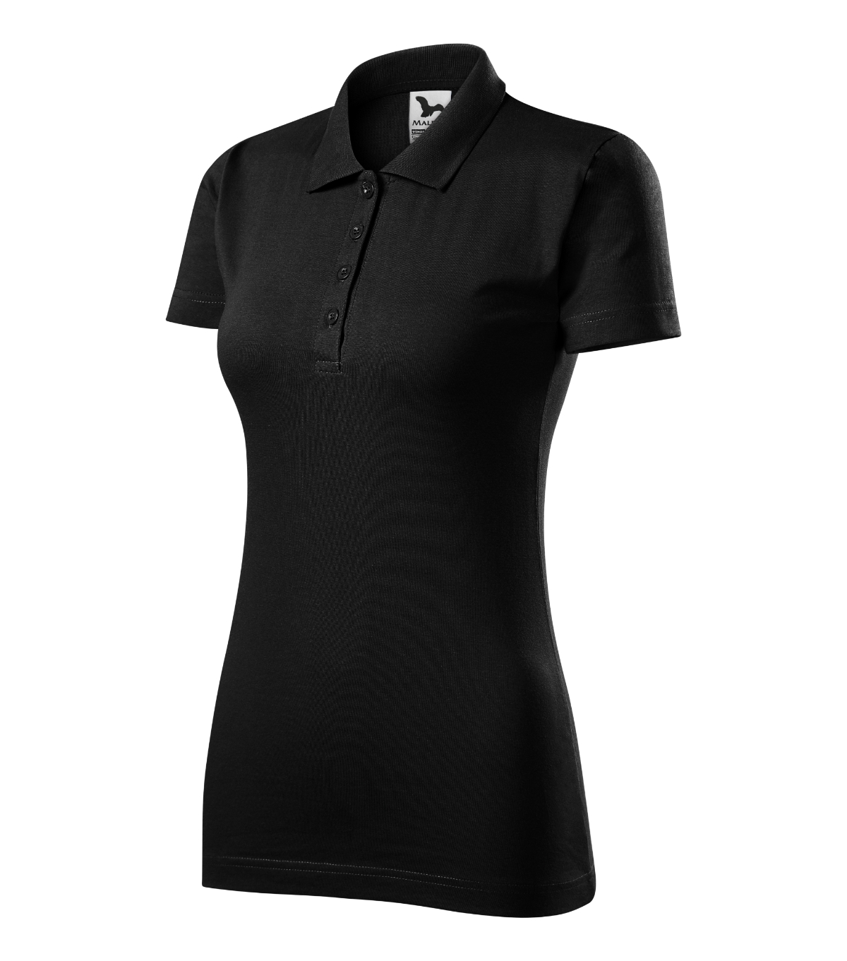 Koszulka polo damska MALFINI Single J. — Czarny