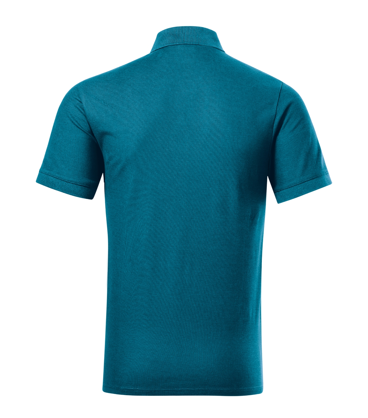 Koszulka polo męska MALFINI Prime (GOTS) — Petrol blue (bez metki) - obrazek 3