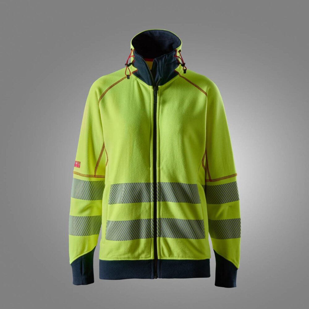 ProtecWork, Bluza odblaskowa Arc Full Zip – damska, EN 20471/2/3