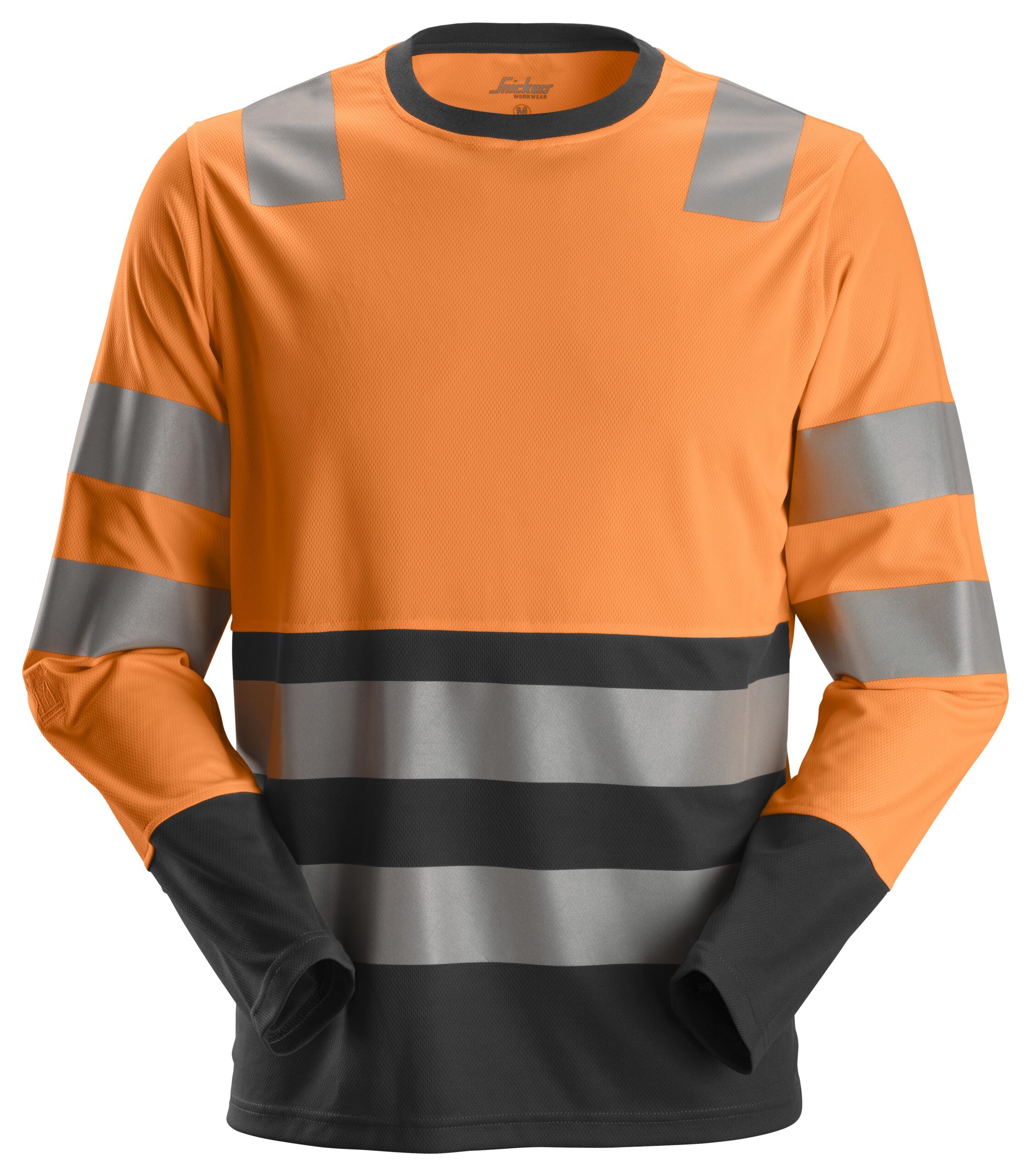 High-Vis, T-shirt odblaskowy – długi rękaw, EN 20471/2