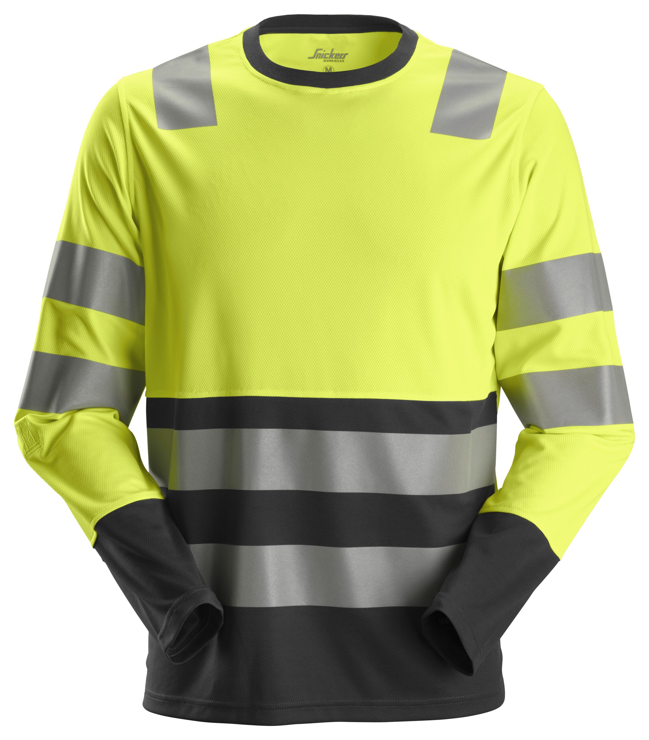 High-Vis, T-shirt odblaskowy – długi rękaw, EN 20471/2