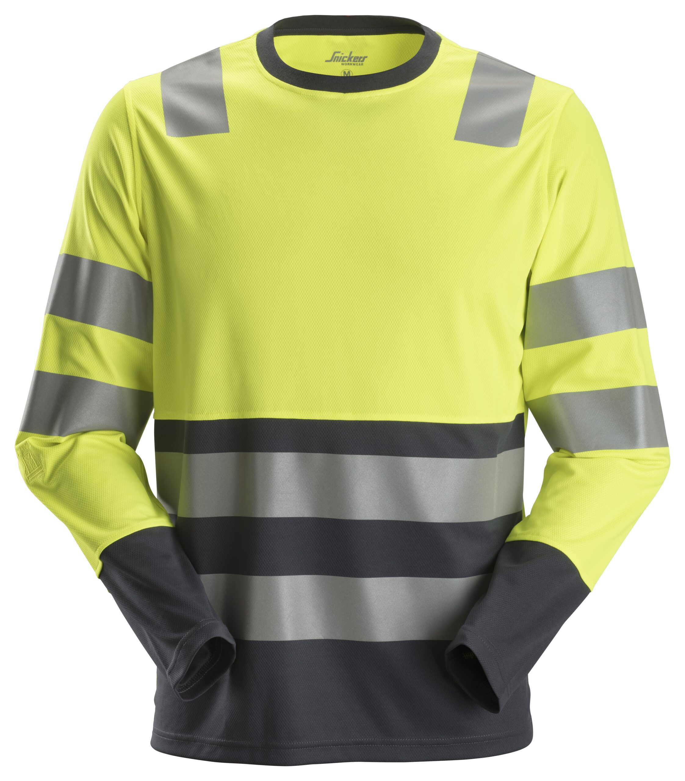 High-Vis, T-shirt odblaskowy – długi rękaw, EN 20471/2