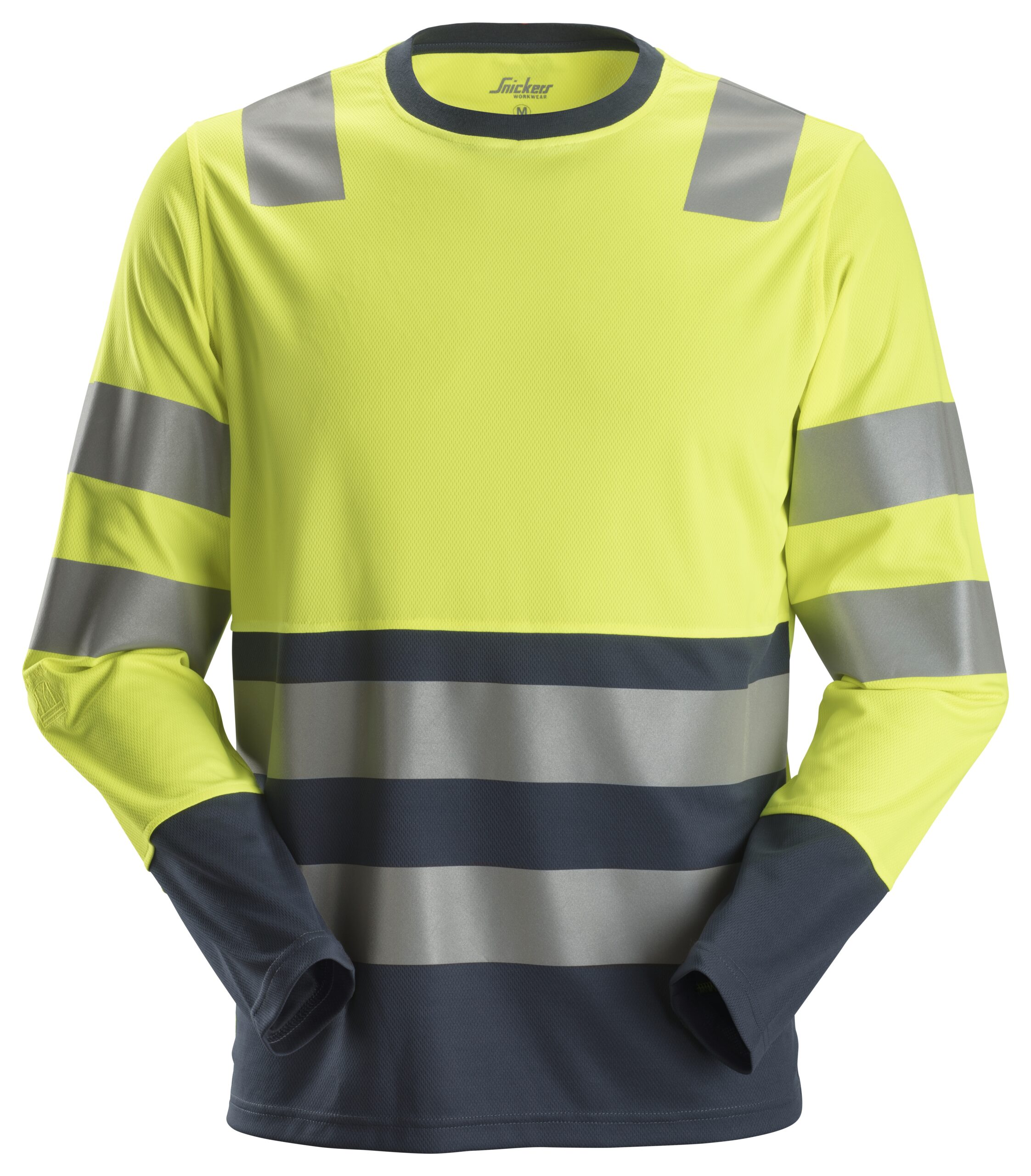 High-Vis, T-shirt odblaskowy – długi rękaw, EN 20471/2