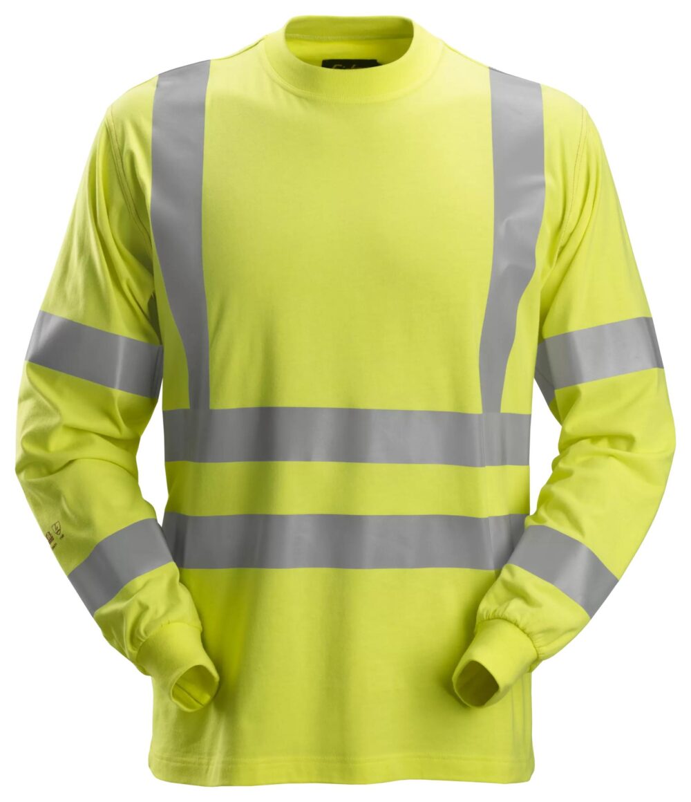 ProtecWork, T-shirt odblaskowy, – długi rękaw, EN 20471/3