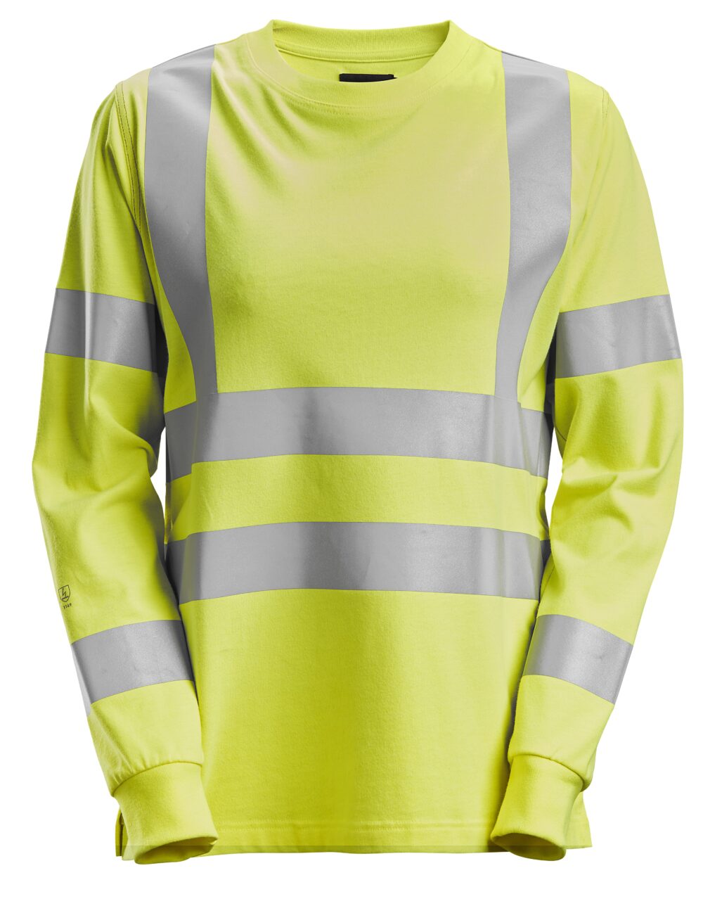 T-shirt Odblaskowy ProtecWork – damski, długi rękaw, EN 20471/3/2