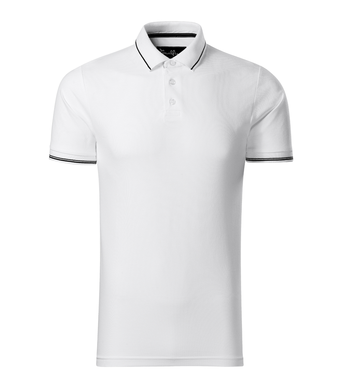 Koszulka polo męska MALFINI Premium Perfection plain — Biały - obrazek 2