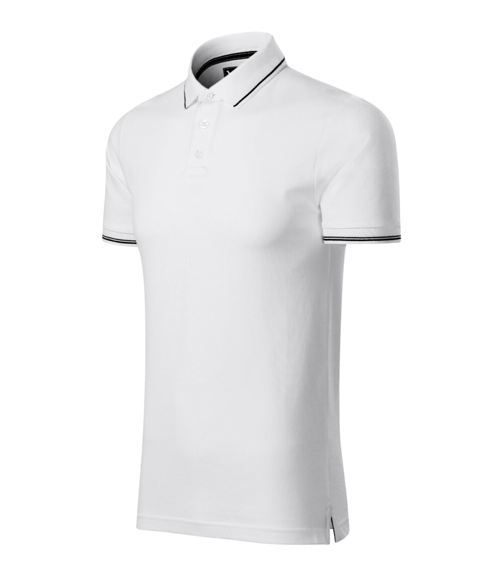 Koszulka polo męska MALFINI Premium Perfection plain — Biały