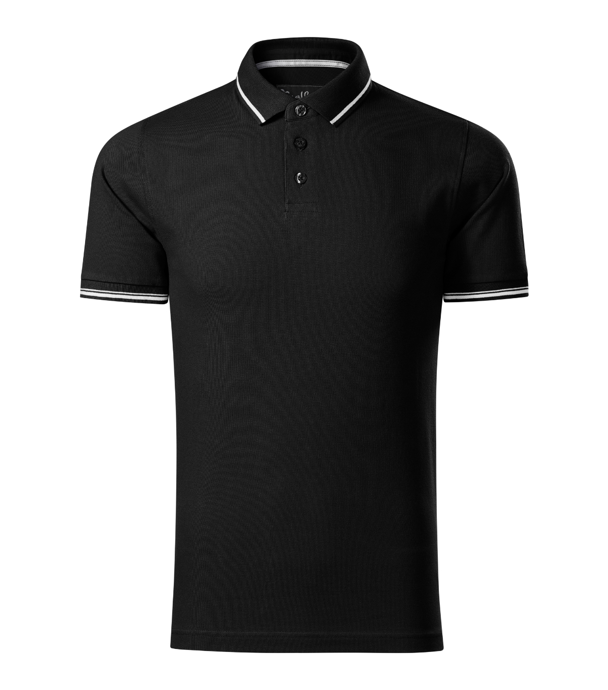 Koszulka polo męska MALFINI Premium Perfection plain — Czarny - obrazek 2