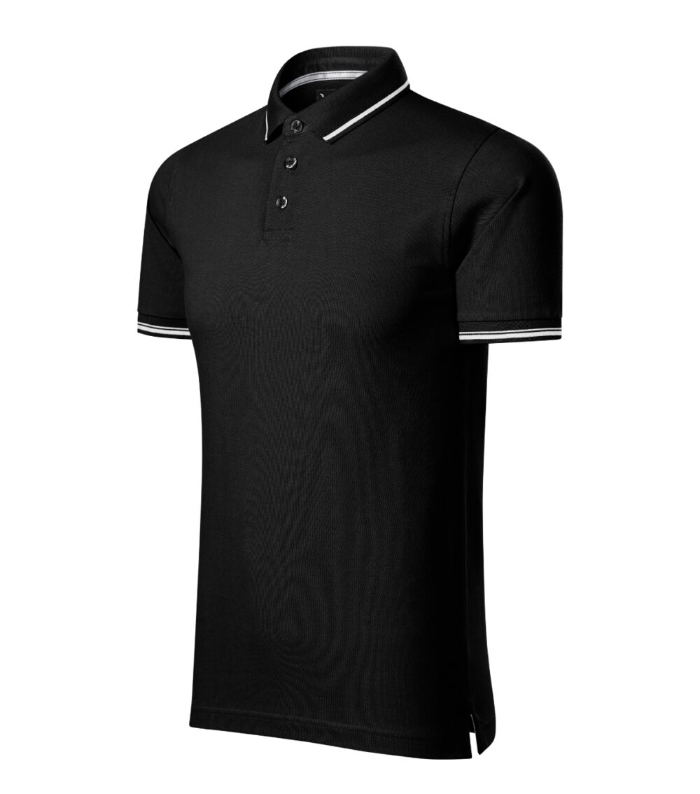Koszulka polo męska MALFINI Premium Perfection plain — Czarny