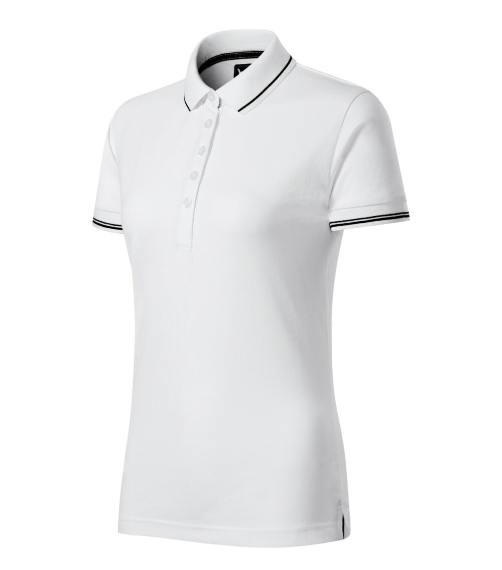 Koszulka polo damska MALFINI Premium Perfection plain — Biały