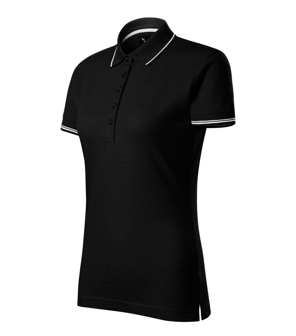 Koszulka polo damska MALFINI Premium Perfection plain — Czarny