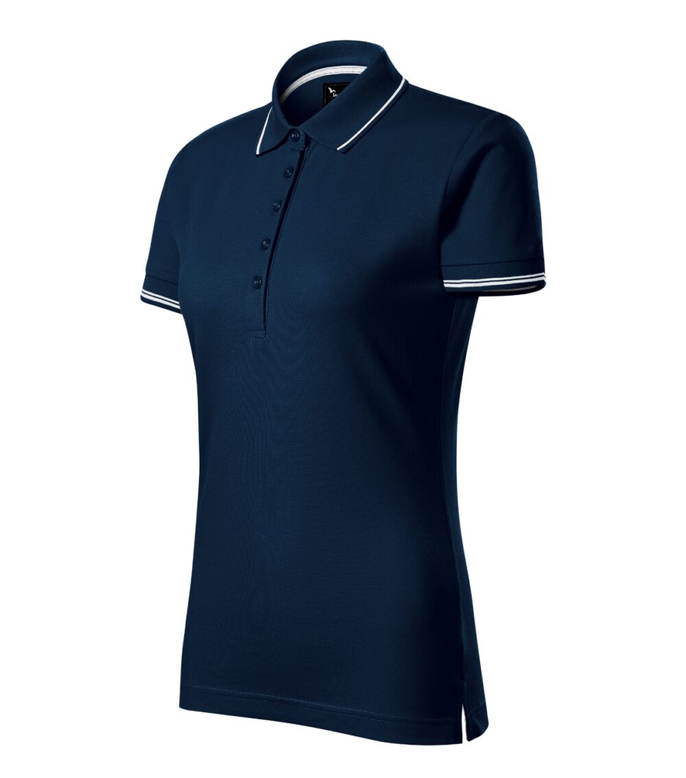 Koszulka polo damska MALFINI Premium Perfection plain — Granatowy
