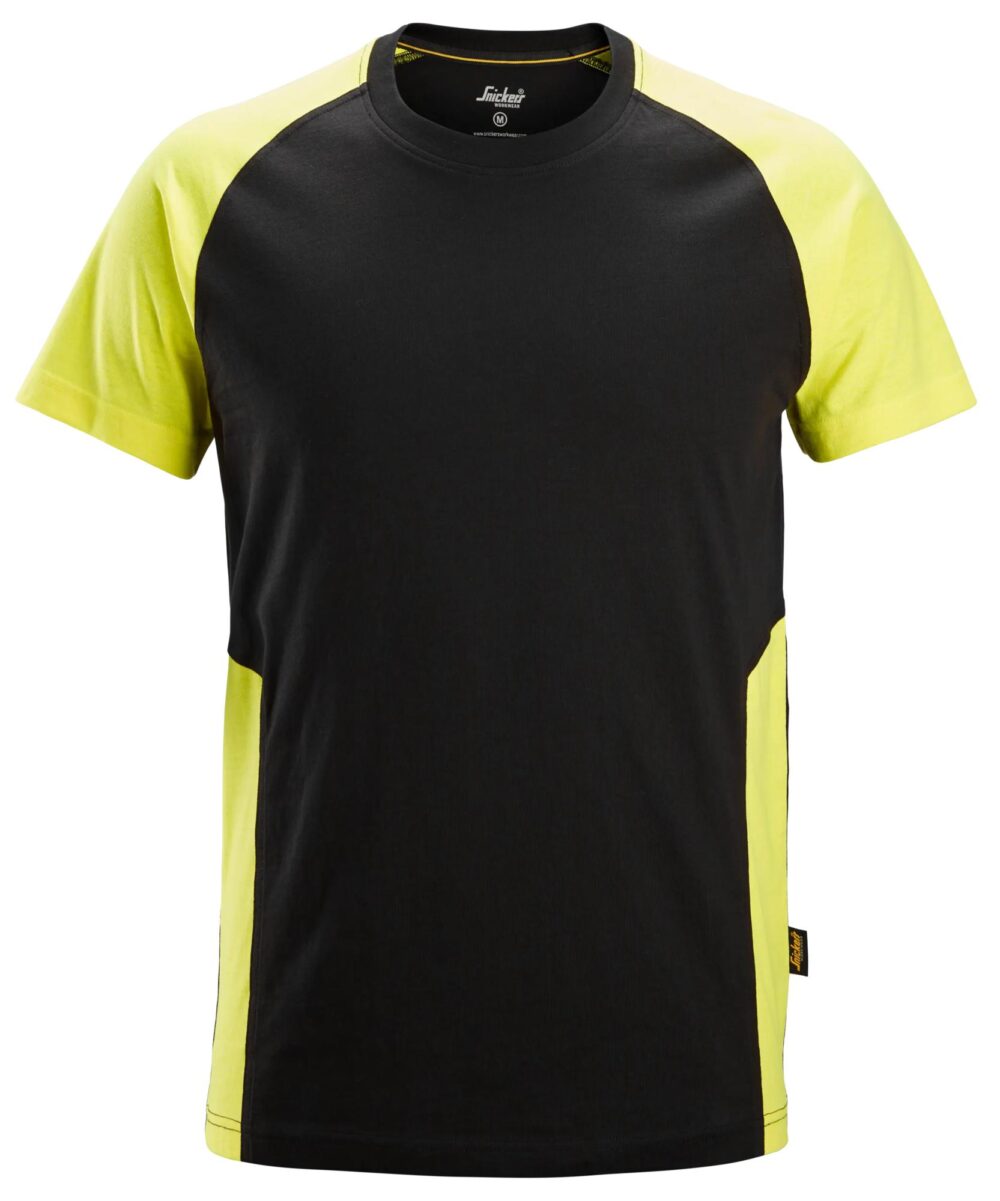 T-shirt dwukolorowy