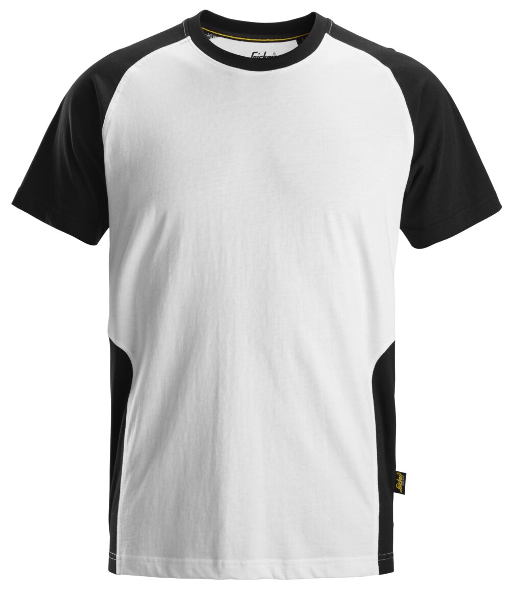 T-shirt dwukolorowy