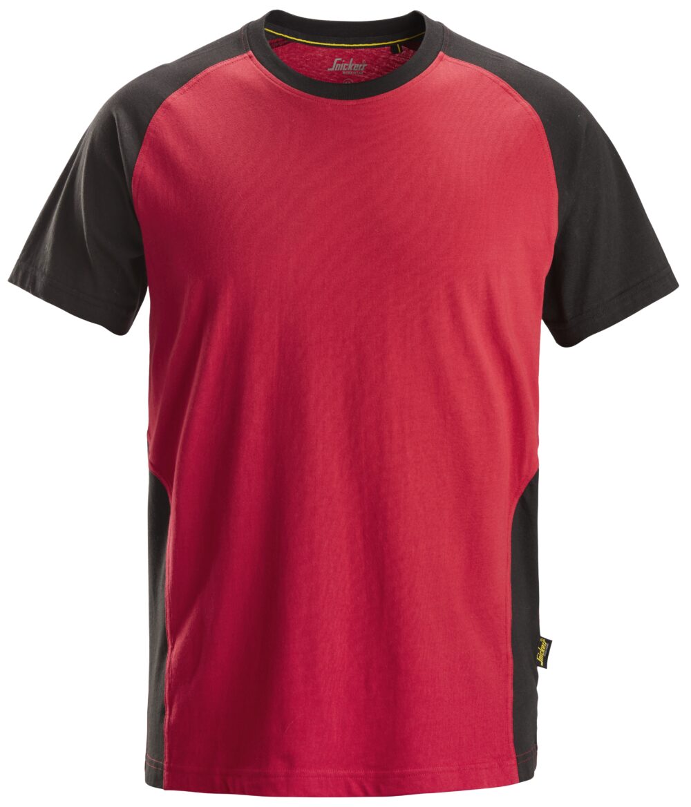 T-shirt dwukolorowy