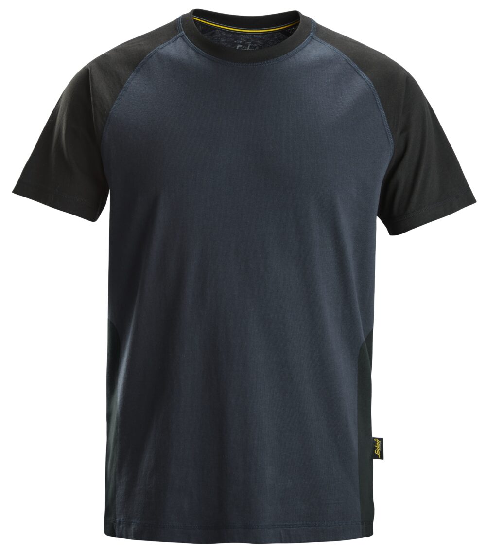T-shirt dwukolorowy