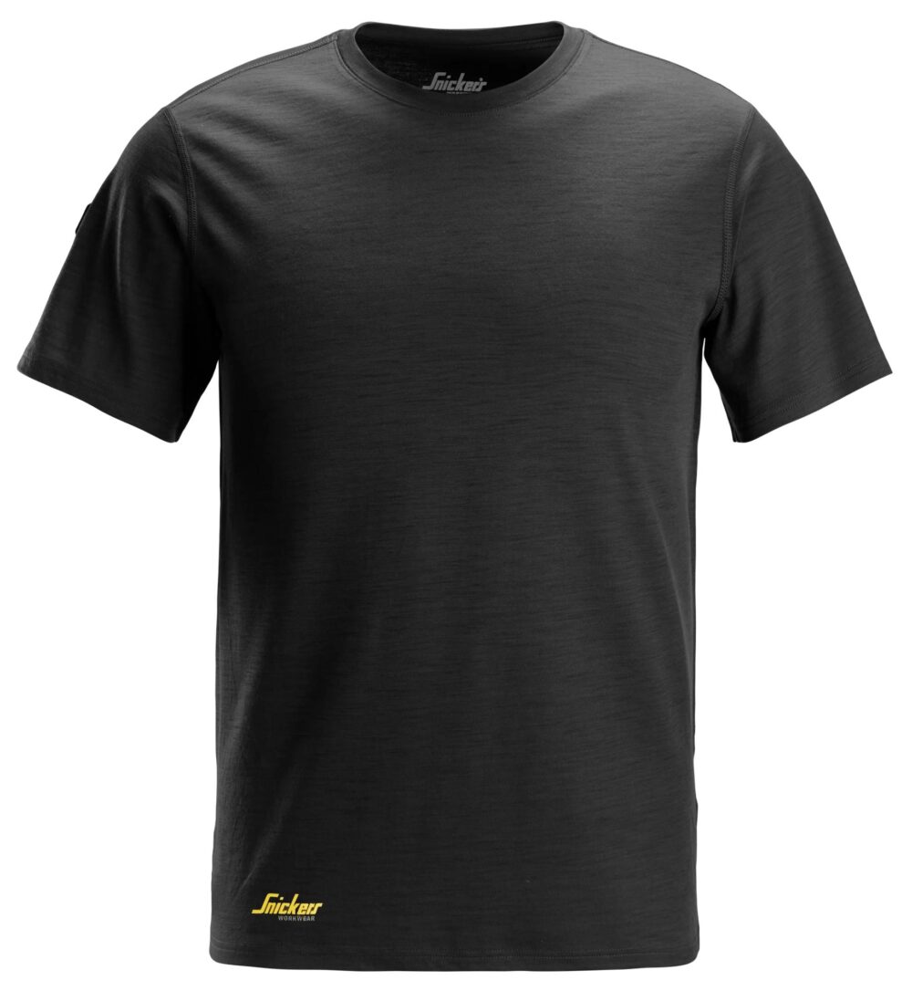 T-shirt wełniany