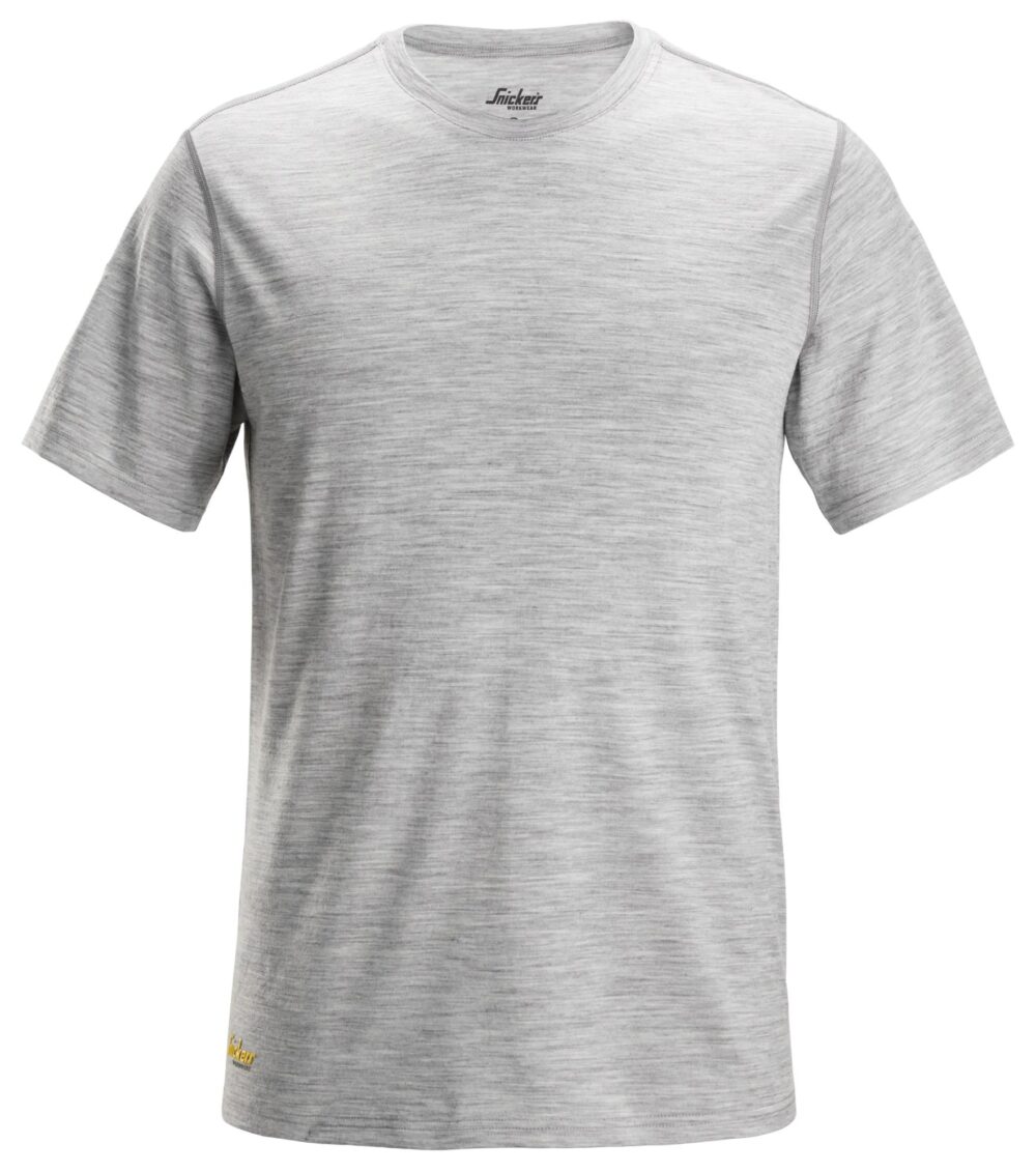 T-shirt wełniany
