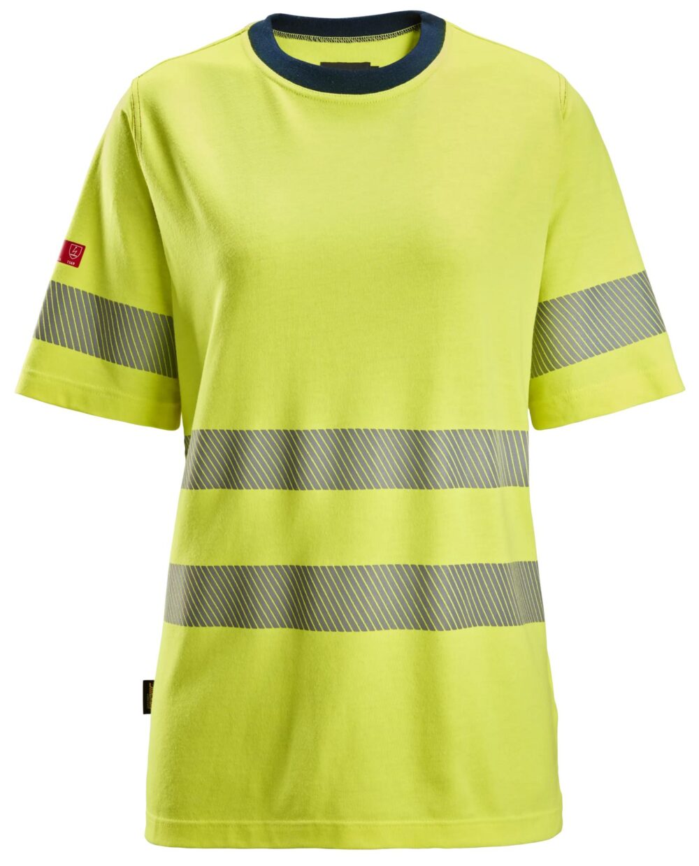 ProtecWork, T-shirt odblaskowy – damski, krótki rękaw, EN 20471/2