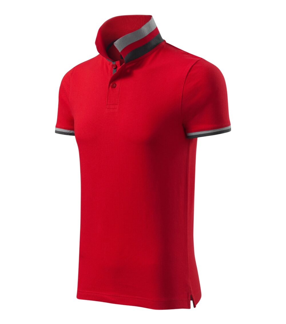 Koszulka polo męska MALFINI Premium Collar Up — Formula red
