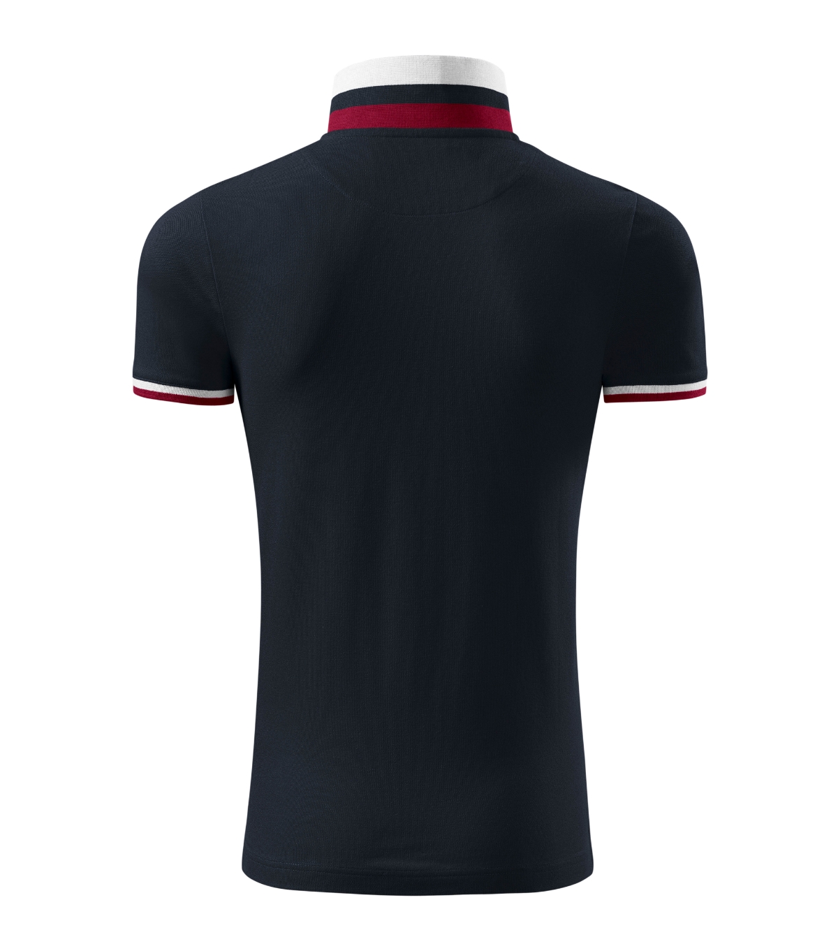 Koszulka polo męska MALFINI Premium Collar Up — Dark navy - obrazek 4