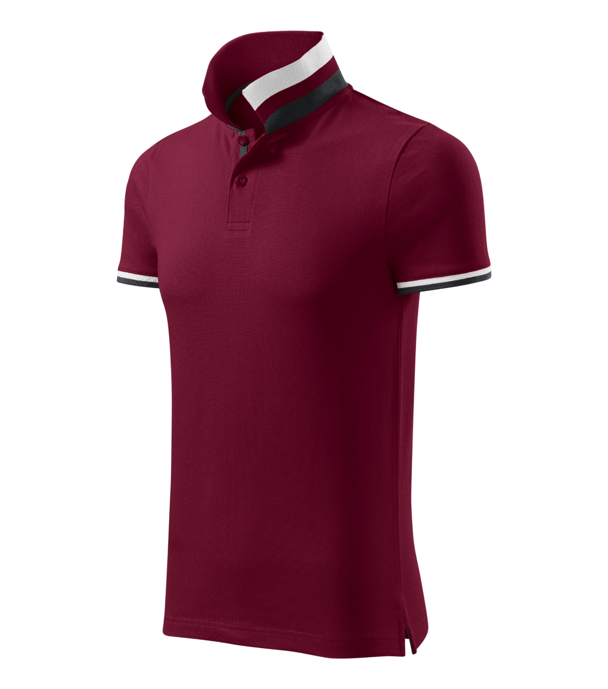 Koszulka polo męska MALFINI Premium Collar Up — Garnet