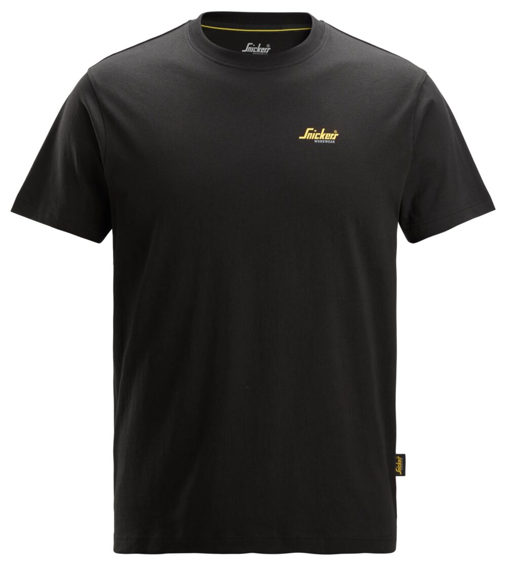T-shirt z małym logo