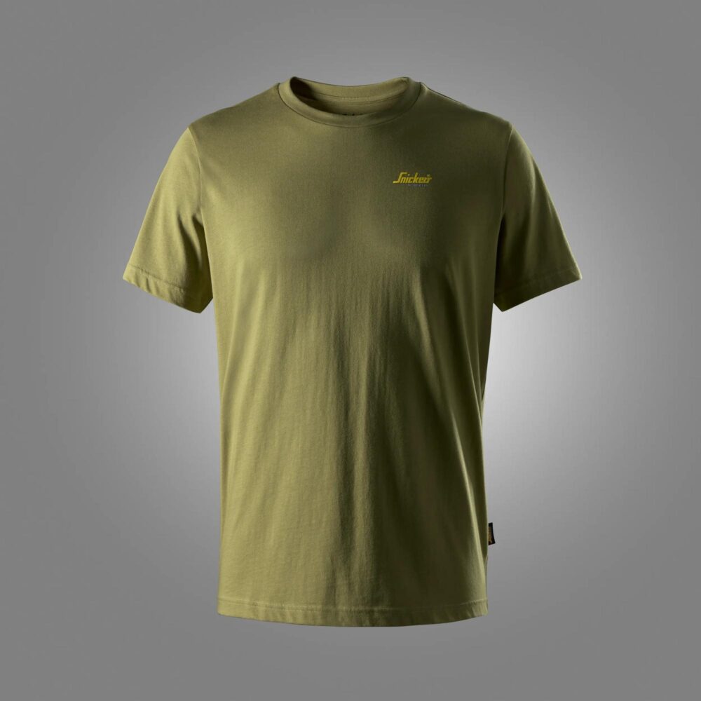 T-shirt z małym logo
